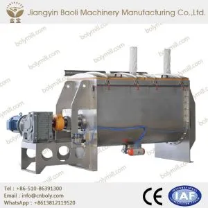 Máy trộn ruy băng ngang