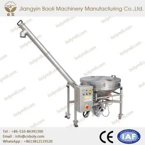 Băng tải trục vít nghiêng